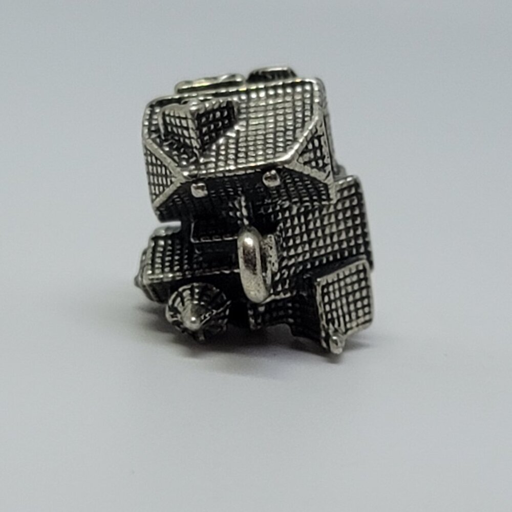 North Pole Series "Santa's Workshop" Sterling Charm - Picture 5 of 7